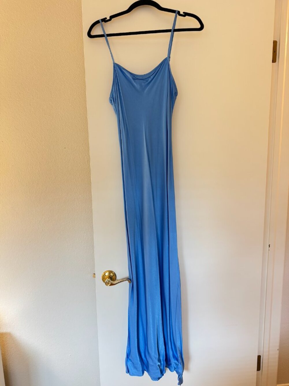 Pistola Mari Square Neck Dress - Blue - Size M